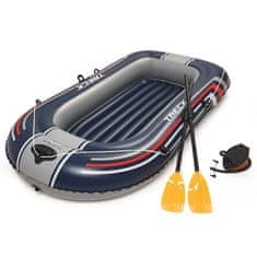 Vidaxl Hydro-Force napihljiv čoln s tlačilko in vesli moder 61083