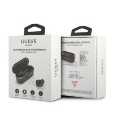 Guess GUESS brezžične bluetooth slušalke TWS + polnilna postaja GUTWST31EK (BT5 Classic) črne