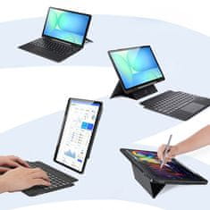 OEM DUX DUCIS etui DK zložljiv z brezžično tipkovnico za SAMSUNG Tab S10 FE Plus črn