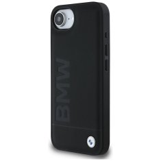 Bmw BMW etui za IPHONE 16e (SE 4 2025) BMHCPSE4SLLBK (Leather Hot Stamp) črn