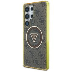 Guess GUESS etui za SAMSUNG S25 Ultra GUHMS25LHG4PRTGW (Magnetic IML Metal Glitter 4G Circle Triangle) rjava