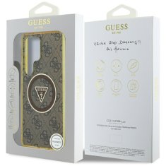 Guess GUESS etui za SAMSUNG S25 Ultra GUHMS25LHG4PRTGW (Magnetic IML Metal Glitter 4G Circle Triangle) rjava