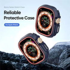 Dux Ducis DUX DUCIS etui BAMO za Apple Watch Ultra / Ultra 2 49 mm črno-oranžno