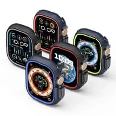 Dux Ducis DUX DUCIS etui BAMO za Apple Watch Ultra / Ultra 2 49 mm črno-oranžno