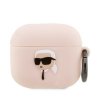 KARL LAGERFELD etui za APPLE Airpods Pro KLAPRUNIKP (3D Sil NFT Karl) roza
