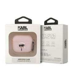 Karl Lagerfeld KARL LAGERFELD etui za APPLE Airpods Pro KLAPRUNIKP (3D Sil NFT Karl) roza