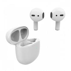ART ART brezžične bluetooth slušalke TWS + dokovalna postaja z Lightning priključkom AP-TW-B1 bele