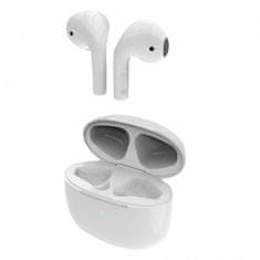 ART ART brezžične bluetooth slušalke TWS + dokovalna postaja z Lightning priključkom AP-TW-B1 bele