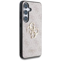 Guess GUESS etui za SAMSUNG S25 GUHCS25S4GMGPI (4G PU Big Logo) roza