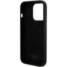 Karl Lagerfeld KARL LAGERFELD etui za IPHONE 15 Pro Max KLHCP15XSDHKCNK (silikon KC) črn