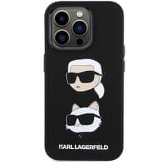 Karl Lagerfeld KARL LAGERFELD etui za IPHONE 15 Pro Max KLHCP15XSDHKCNK (silikon KC) črn