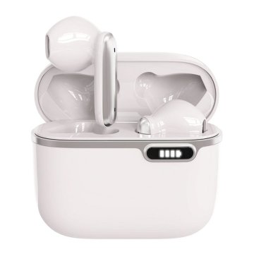 ART ART brezžične slušalke bluetooth TWS + polnilna postaja s priključkom tipa C AP-TW-B4W bele