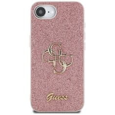 Guess GUESS etui za IPHONE 16e (SE 4 2025) GUHCPSE4HG4SGP (Fixed Glitter Big 4G) roza