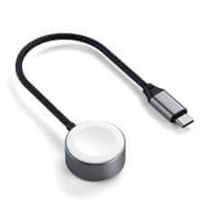 Satechi SATECHI kabel za polnjenje tip C za APPLE Watch 5W ST-QCAWM 0,2 m siv