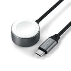 Satechi SATECHI kabel za polnjenje tip C za APPLE Watch 5W ST-QCAWM 0,2 m siv