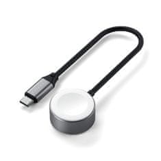 Satechi SATECHI kabel za polnjenje tip C za APPLE Watch 5W ST-QCAWM 0,2 m siv
