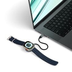 Satechi SATECHI kabel za polnjenje tip C za APPLE Watch 5W ST-QCAWM 0,2 m siv
