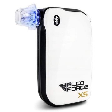 AlcoForce ALCOFORCE elektrokemični alkoholometer XS bel