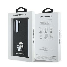 Karl Lagerfeld KARL LAGERFELD etui za SAMSUNG Z Fold 6 KLHCZFD6SAPKCNPK (HC Saffiano KC Metal Pin) črn