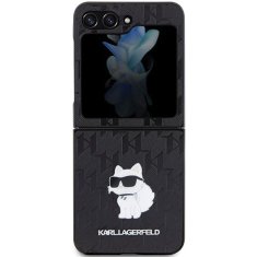 Karl Lagerfeld KARL LAGERFELD etui za SAMSUNG Z Flip 5 KLHCZF5SAPCHNPK (Saffiano Mono Choupette PIN) črn