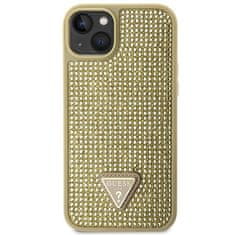 Guess GUESS etui za IPHONE 13 / 14 / 15 GUHCP14SHDGTPD (Rhinestone Triangle) zlati