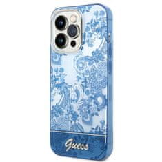 Guess GUESS etui za IPHONE 14 Pro GUHCP14LHGPLHB (IML Electro Cam TDJ) modri
