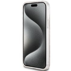 Guess GUESS etui za IPHONE 15 združljiv z MagSafe GUHMP15SHGCUSTGW (IML GCUBE) rjava