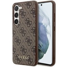 Guess GUESS etui za SAMSUNG S24 Plus GUHCS24MG4GFBR (klasični logotip) rjava