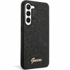 Guess GUESS etui za SAMSUNG S24 GUHCS24SHGGSHK (Glitter Script) črn