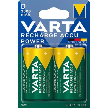 Varta VARTA akumulatorska baterija R20 (tip D) 3000 mAh Accu Power 2 kos