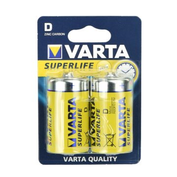 Varta VARTA cinkova baterija R20 (tip D) Superlife 2 kos