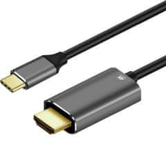 ART ART kabel tip C (moški) za HDMI 2.0 (moški) 4K 60Hz C4-2 1,8 m črn