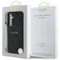 Guess GUESS etui za SAMSUNG S25 Plus GUHMS25MG4GFRK (Magnetic PU 4G Ring Classic Logo) črn