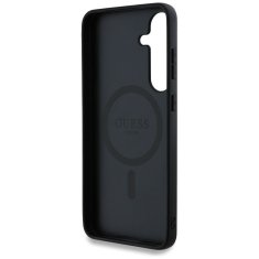 Guess GUESS etui za SAMSUNG S25 Plus GUHMS25MG4GFRK (Magnetic PU 4G Ring Classic Logo) črn