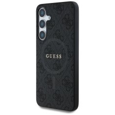 Guess GUESS etui za SAMSUNG S25 Plus GUHMS25MG4GFRK (Magnetic PU 4G Ring Classic Logo) črn