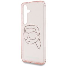 Karl Lagerfeld KARL LAGERFELD etui za SAMSUNG S25 KLHCS25SHKHDCELP (IML Rhinestones K Head) roza