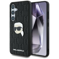 Karl Lagerfeld KARL LAGERFELD etui za SAMSUNG S25 Plus KLHCS25MPGKLKIPK (PU Monogram K. Head Pin) črn