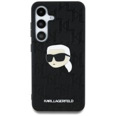 Karl Lagerfeld KARL LAGERFELD etui za SAMSUNG S25 Plus KLHCS25MPGKLKIPK (PU Monogram K. Head Pin) črn