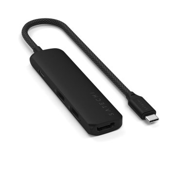 Satechi SATECHI adapter HUB 4v1 tip C ST-P4SK črn