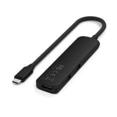 Satechi SATECHI adapter HUB 4v1 tip C ST-P4SK črn