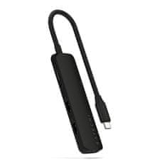Satechi SATECHI adapter HUB 4v1 tip C ST-P4SK črn