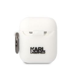 Karl Lagerfeld KARL LAGERFELD etui za APPLE Airpods 1 / 2 KLA2RUNCHH (3D Sil NFT Choupette) bel