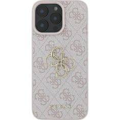 Guess GUESS etui za IPHONE 16 Plus GUHCP16M4GMGPI (4G PU Big Logo) roza