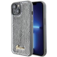 Guess GUESS etui za IPHONE 13 / 14 / 15 GUHCP15SPSFDGSS (Sequin Script Metal) srebrni
