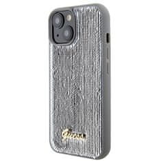 Guess GUESS etui za IPHONE 13 / 14 / 15 GUHCP15SPSFDGSS (Sequin Script Metal) srebrni