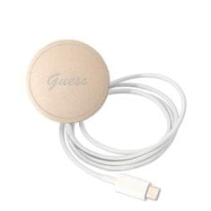 Guess GUESS komplet za IPHONE 14 Pro združljiv z MagSafe GUBPP14LH4EACSB (komplet / etui + polnilnik / 4G) zlato modra