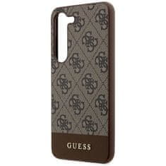 Guess GUESS etui za SAMSUNG S24 Plus GUHCS24MG4GLBR (4G Bottom Stripe) rjava