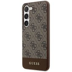 Guess GUESS etui za SAMSUNG S24 Plus GUHCS24MG4GLBR (4G Bottom Stripe) rjava