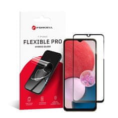 FORCELL Hibridno steklo za Samsung A13 4G / 5G /A04s Forcell Flexible 5D črno
