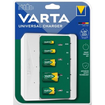 Varta VARTA polnilnik UNIVERSAL CHARGER 57658 9V, R14, R20 (brez akumulatorjev)